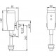 Pisuāra krāns ORAS ELECTRA 6V 6567Z Pisuāra krāns ORAS ELECTRA 6V 6567Z