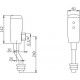 Pisuāra krāns ORAS ELECTRA 6V 6568Z Pisuāra krāns ORAS ELECTRA 6V 6568Z