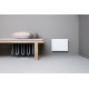 Mitrumizturīgs elektriskais radiators ADAX 250W ECO Glass 02 KBT WG, Bluetooth Mitrumizturīgs elektriskais radiators ADAX 250W ECO Glass 02 KBT WG, Bluetooth