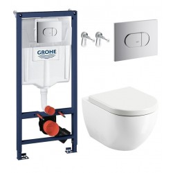 Komplekts Ravak Chrome RimOff+Grohe Rapid SL 3in1
