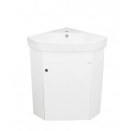 Vannas istabas stūra skapītis ar izlietni Aqualine Basic 47cm, 9