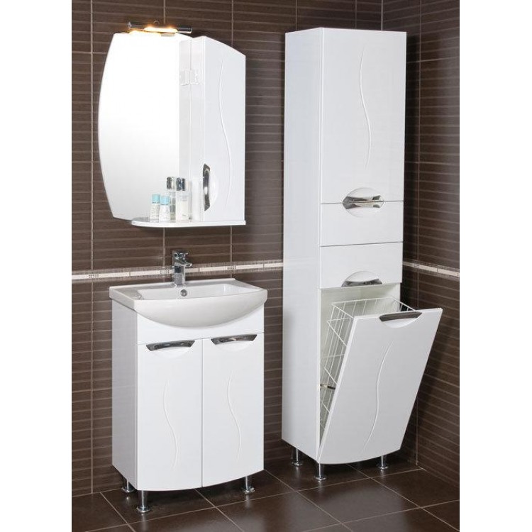 Vannas istabas skapītis ar izlietni Akvarodos Gloria 55cm, 93605GL55 Vannas istabas skapītis ar izlietni Akvarodos Gloria 55cm, 93605GL55
