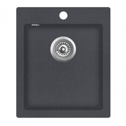 Virtuves izlietne HELIKA SIMPLEX 425x500 mm, SQS100W-222 Virtuves izlietne HELIKA SIMPLEX 425x500 mm, SQS100W-222