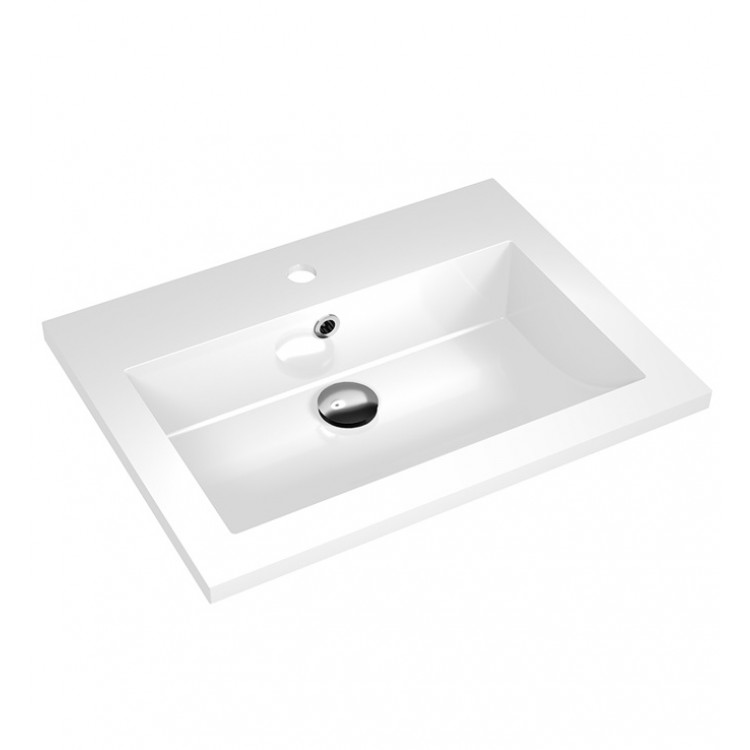 Vannas istabas iebūvējamā izlietne Turtl Decorus 60x45cm, BQA60-700 Vannas istabas iebūvējamā izlietne Turtl Decorus 60x45cm, BQA60-700