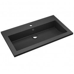 Vannas istabas iebūvējamā izlietne Turtl Decorus 80x45cm, BQA80-601