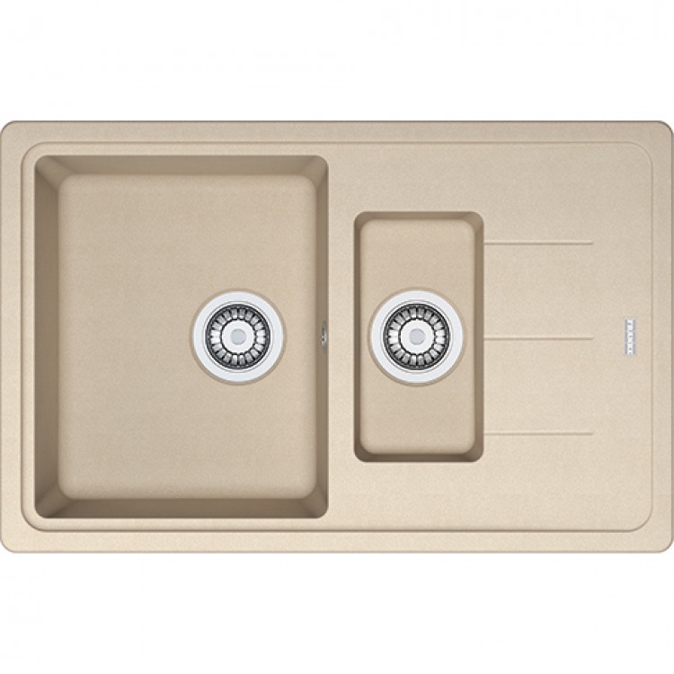 Virtuves izlietne FRANKE BASIS 78x50 cm, BFG 651-78, beige Virtuves izlietne FRANKE BASIS 78x50 cm, BFG 651-78, beige