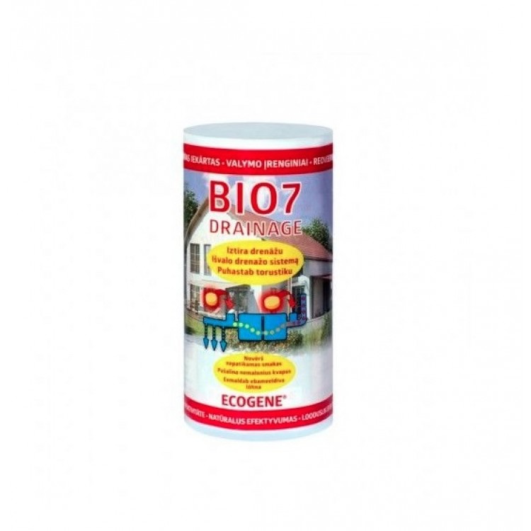 Sotralentz Bioaktivātors BIO7 Drainage, cauruļu tīrīšanai Sotralentz Bioaktivātors BIO7 Drainage, cauruļu tīrīšanai