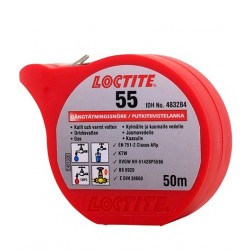 LOCTITE 55 Cauruļu un vītņu blīvēšanas aukla 50m LOCTITE 55 Cauruļu un vītņu blīvēšanas aukla 50m