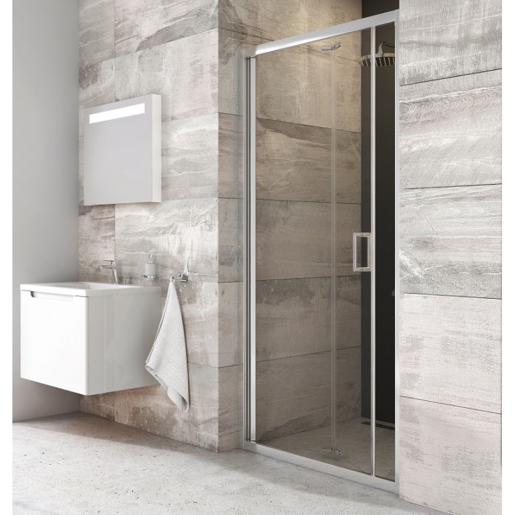 Dušas durvis RAVAK Blix BLDZ2-90 stikls