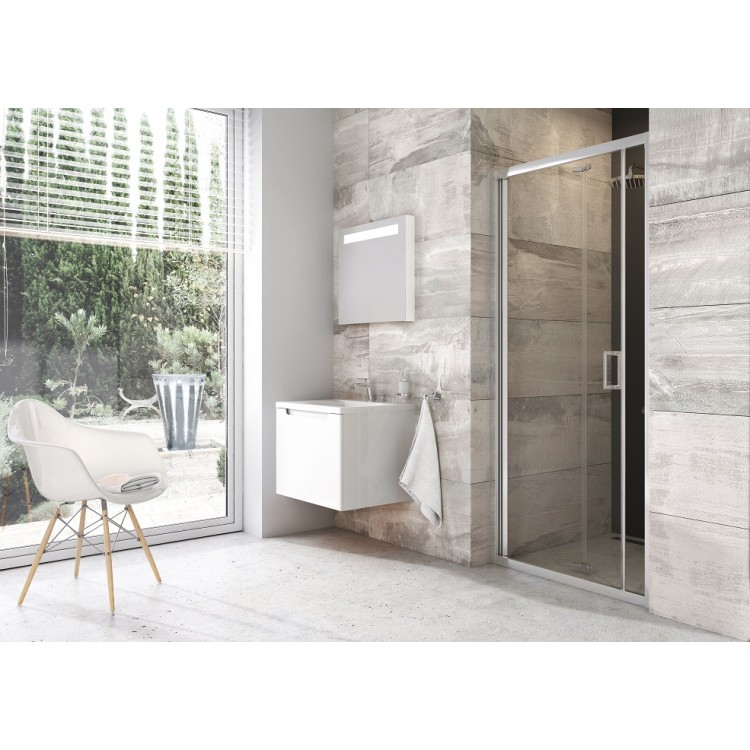 Dušas durvis RAVAK Blix BLDZ2-90 stikls