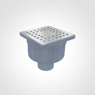 Traps Valtemo Classic 10x10cm DN50, vertikāls VFD-711715