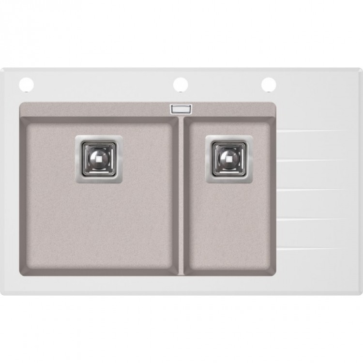 Virtuves izlietne HELIKA Delicia Plus 860x540 mm GQD150-110W