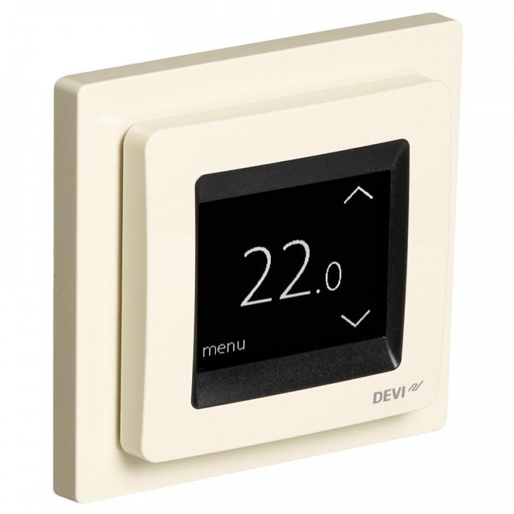 Zemapmetuma termoregulators DEVIreg Touch, 140F1078 Zemapmetuma termoregulators DEVIreg Touch, 140F1078