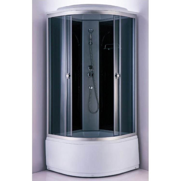 Dušas kabīne Gotland  90x90cm ar paliktni, 44190