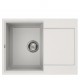 Virtuves izlietne Elleci Easy-135 68x50cm, balta Virtuves izlietne Elleci Easy-135 68x50cm, balta
