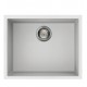 Virtuves izlietne Elleci Quadra-105 Keratek 540x440 mm, pabūvējama, balta