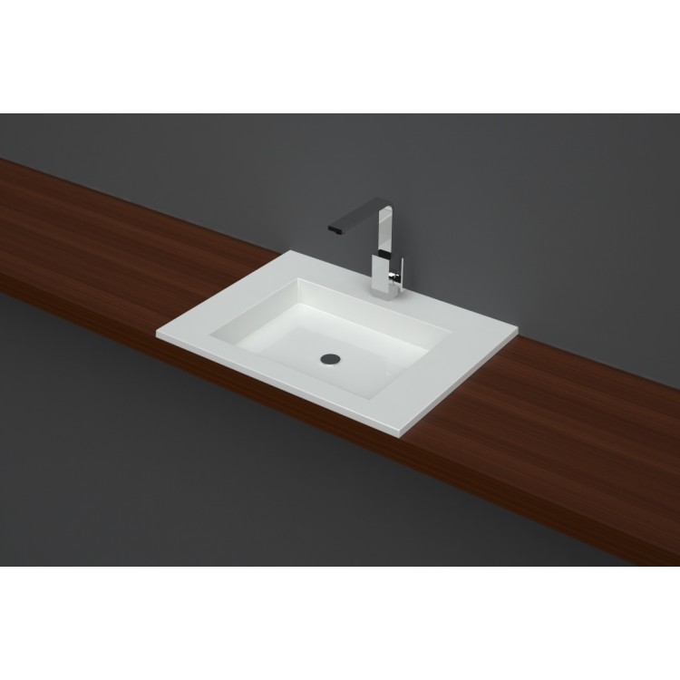 Vannas istabas izlietne Vispool F-600 60x45 cm, balta Vannas istabas izlietne Vispool F-600 60x45 cm, balta