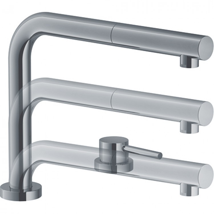 Virtuves izlietnes maisītājs noliecams FRANKE ACTIVE WINDOW,115.0486.979