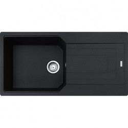 Virtuves izlietne FRANKE URBAN 100x50 cm, UBG 611-100, melna matēta Virtuves izlietne FRANKE URBAN 100x50 cm, UBG 611-100, melna matēta