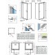 Dušas stūris kvadrātveida Radaway Fuenta New KDJ+S 80x80 cm Dušas stūris kvadrātveida Radaway Fuenta New KDJ+S 80x80 cm