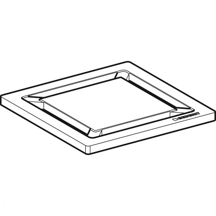 Trapa dizaina nosegreste Geberit Square, 154.312.00.1 Trapa dizaina nosegreste Geberit Square, 154.312.00.1