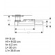 Traps Geberit D50, 154.050.00.1 Traps Geberit D50, 154.050.00.1