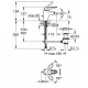 Bidē maisītājs Grohe Eurostyle New, 33565 003 Bidē maisītājs Grohe Eurostyle New, 33565 003