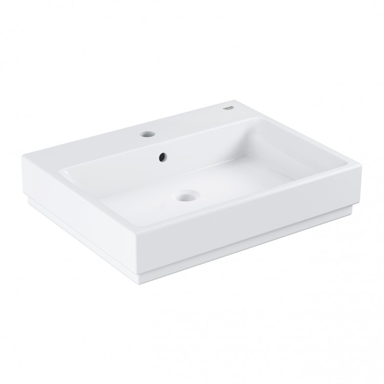 Vannas istabas izlietne Grohe Cube Ceramic 60x49cm, 3947300H Vannas istabas izlietne Grohe Cube Ceramic 60x49cm, 3947300H