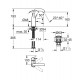 Izlietnes maisītājs Grohe Essence M, 23798001