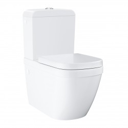 Tualetes pods Grohe Euro Ceramic Rimless ar vāku, 39462000