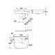 Vannas istabas izlietne Grohe Euro Ceramic 60x48cm, 3933500H