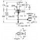 Bidē maisītājs Grohe LINEARE, 33848DC1 Bidē maisītājs Grohe LINEARE, 33848DC1