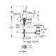 Bidē maisītājs Grohe Eurodisc Joy, 24036000 Bidē maisītājs Grohe Eurodisc Joy, 24036000