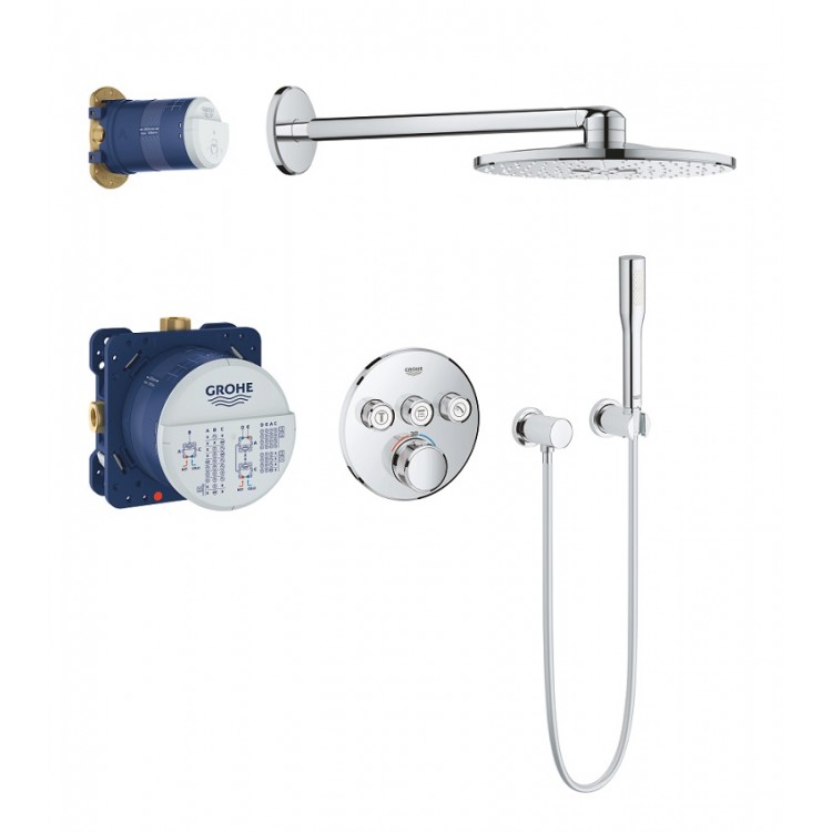 Dušas sistēma iebūvējamā GROHE SmartControl, 34705000 Dušas sistēma iebūvējamā GROHE SmartControl, 34705000