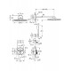 Dušas sistēma iebūvējamā GROHE SmartControl, 34705000 Dušas sistēma iebūvējamā GROHE SmartControl, 34705000