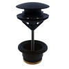 Sifona izplūde HERZ BLACK Click-Clack 1 1/4, UH16009B