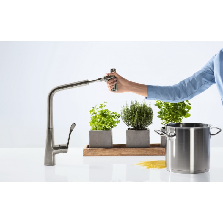 Virtuves izlietnes maisītājs Hansgrohe Metris Select 320, 14884000