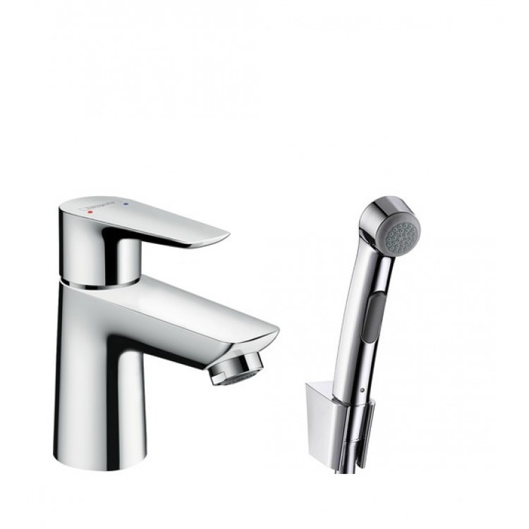Izlietnes maisītājs ar bidetta rokas dušu Hansgrohe Talis E, 71729000 Izlietnes maisītājs ar bidetta rokas dušu Hansgrohe Talis E, 71729000