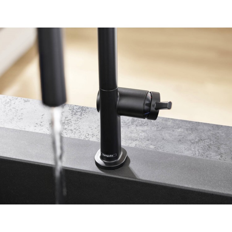 Virtuves izlietnes maisītājs ar izvelkamu izteku Hansgrohe Talis M54 ar sBox, 72801670 Virtuves izlietnes maisītājs ar izvelkamu izteku Hansgrohe Talis M54 ar sBox, 72801670