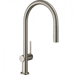 Virtuves izlietnes maisītājs ar izvelkamu izteku Hansgrohe Talis M54 ar sBox, 72801800