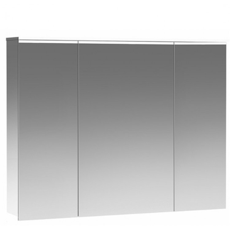 Vannas istabas skapītis ar spoguli IFO Option 90 LED High, balts 47188 Vannas istabas skapītis ar spoguli IFO Option 90 LED High, balts 47188