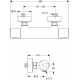 Termostata dušas maisītājs Ideal Standard Ceratherm 100, A4618AA Termostata dušas maisītājs Ideal Standard Ceratherm 100, A4618AA