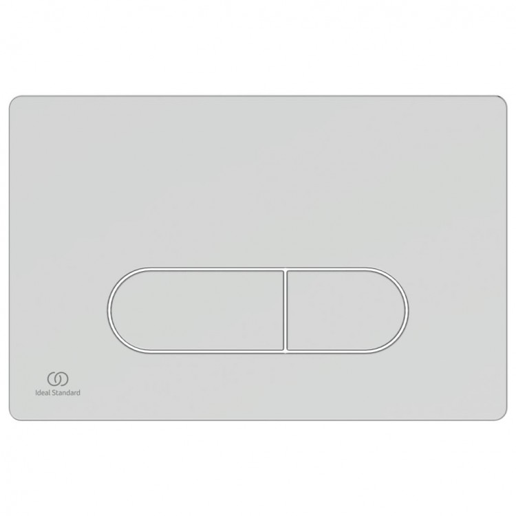 Iebūvējamais rāmis tualetes podam Ideal Standard ar hromētu pogu, R020467/0115AA Iebūvējamais rāmis tualetes podam Ideal Standard ar hromētu pogu, R020467/0115AA