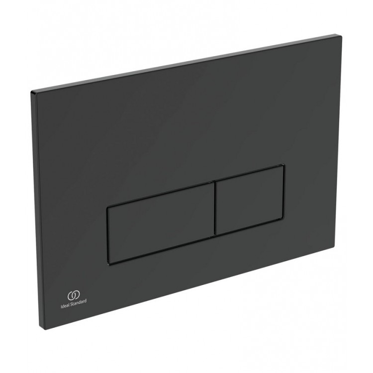 Iebūvējamais rāmis tualetes podam Ideal Standard WC ar melnu pogu,R020467/0121A6 Iebūvējamais rāmis tualetes podam Ideal Standard WC ar melnu pogu,R020467/0121A6