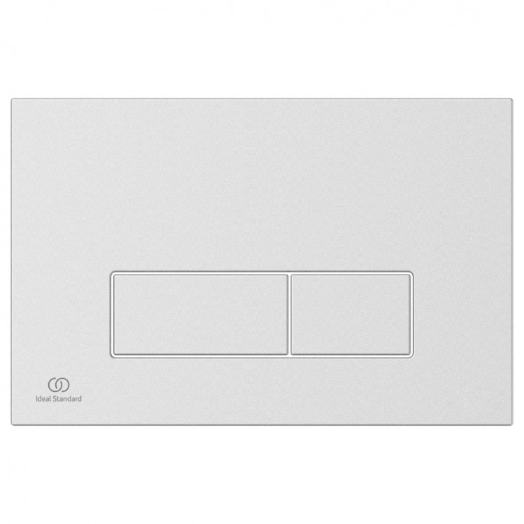 Iebūvējamais rāmis tualetes podam Ideal Standard ar baltu pogu,R020467/0121AC