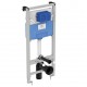Iebūvējamais rāmis tualetes podam Ideal Standard WC ar melnu pogu,R020467/0121A6 Iebūvējamais rāmis tualetes podam Ideal Standard WC ar melnu pogu,R020467/0121A6