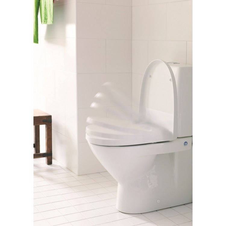 Tualetes poda vāks ar Soft Close IDO SEVEN D, balts 91533-01 Tualetes poda vāks ar Soft Close IDO SEVEN D, balts 91533-01