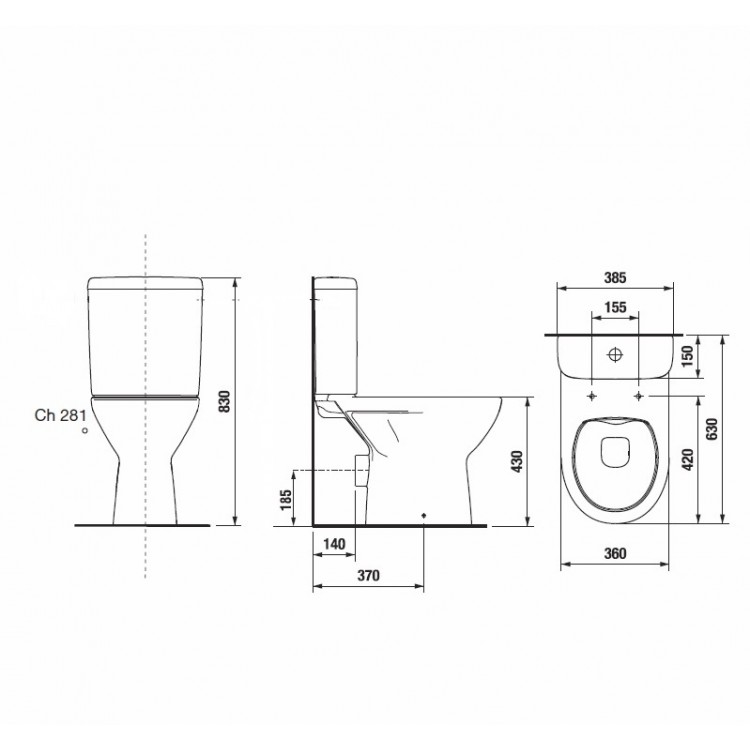 Tualetes pods JIKA Lyra Plus Rimless ar cietu vāku, horizontāls izvads 87386/90385 Tualetes pods JIKA Lyra Plus Rimless ar cietu vāku, horizontāls izvads 87386/90385