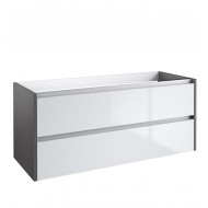 Vannas istabas skapītis dubultai izlietnei Kame City  120cm, BUD/12-3DR/D3D1P1