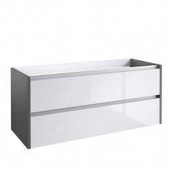 Vannas istabas skapītis dubultai izlietnei Kame City  120cm, BUD/12-3DR/D3D1P1